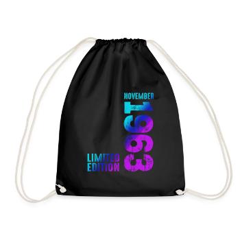 Edition Limitée Novembre 1963 Légendaire depuis - Sac de sport léger - noir - Devant