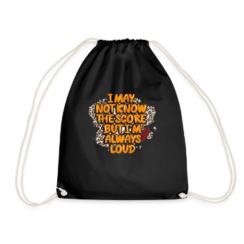 Volleyball Mom Volleyball Mom - Drawstring Bag - black - Front