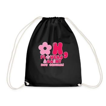 Retro Groovy 70's Valentine's Day Hearts Couple - Sac de sport léger - noir - Devant