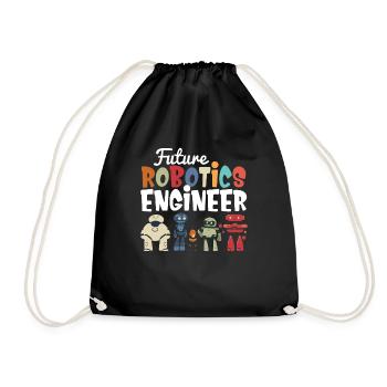 Cool Build Robot Future Robotics Engineer Kids Dro - Sac de sport léger - noir - Devant
