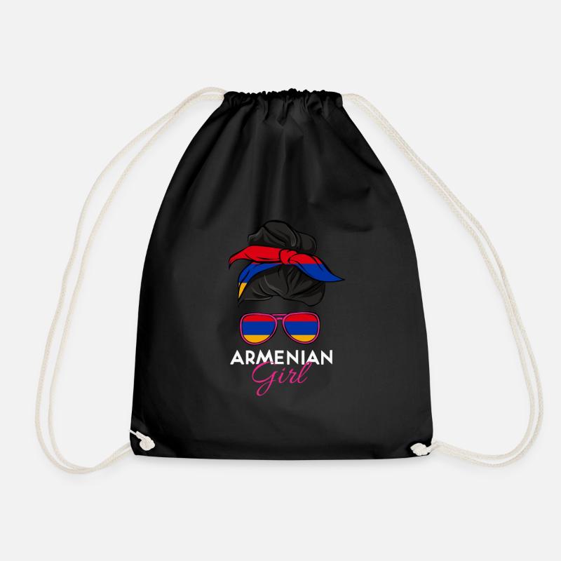 Fille arménienne - Sac de sport léger - noir