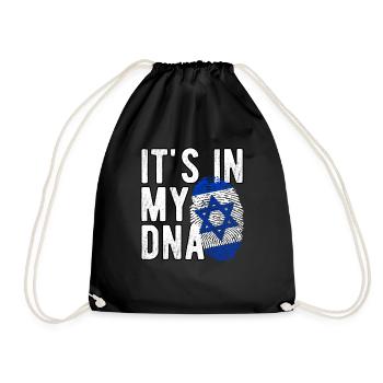 Israel - Drawstring Bag - black - Front