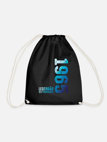 Limited Edition November 1965 Legendär Seit - Turnbeutel - Schwarz