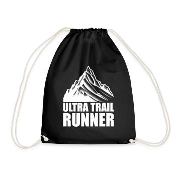 Trail Run Ultra Running Trekking en montagne Course à pied - Sac de sport léger - noir - Devant