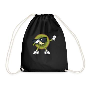 Pomegranate Food Christmas - Drawstring Bag - black - Front