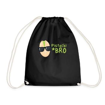 Kiwi - Drawstring Bag - black - Front
