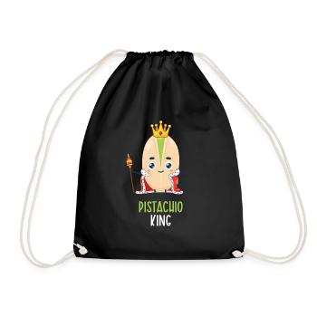 Pistache Pistache Nourriture Noël - Sac de sport léger - noir - Devant