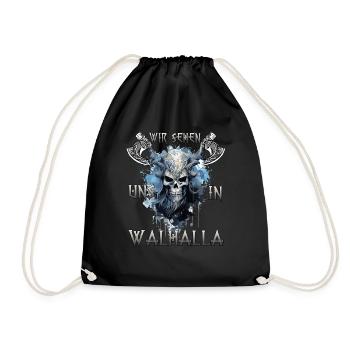 RagnarökCraft Das Geschenk für Ragnarök-Anbeter - Turnbeutel - Schwarz - Vorne