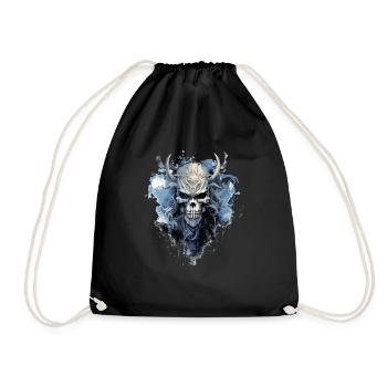 Nordic Vikings The gift for Viking fans. - Drawstring Bag - black - Front