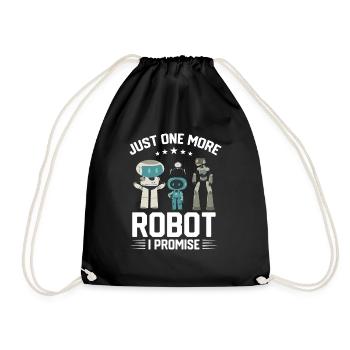 Droid Builder Juste un robot de plus, je vous le promets, drôle - Sac de sport léger - noir - Devant