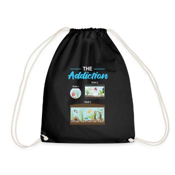 Aquarium - Sac de sport léger - noir - Devant