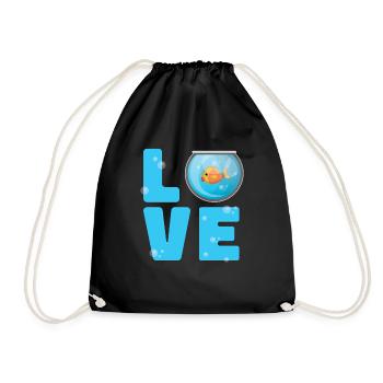 Aquarium - Sac de sport léger - noir - Devant