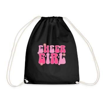 Pom-pom girl Cheerleading Jeunes - Sac de sport léger - noir - Devant
