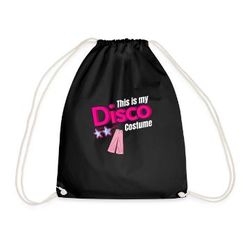 C’est mon Costume Disco Groovy Vintage Jukebox - Sac de sport léger - noir - Devant