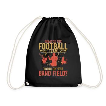 Que fait l’équipe sur le terrain ? Marchin - Sac de sport léger - noir - Devant