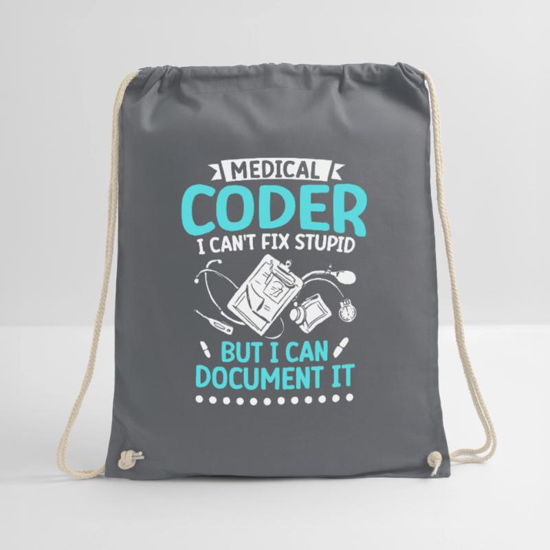 Medical Coder Coding Specialist Drawstring Bag