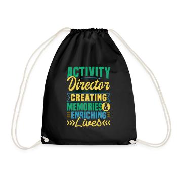 Activity Director Appreciation - Turnbeutel - Schwarz - Vorne