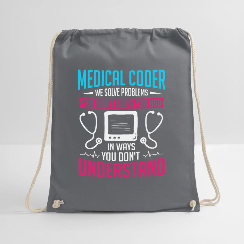 Medical Coder Coding Specialist Drawstring Bag
