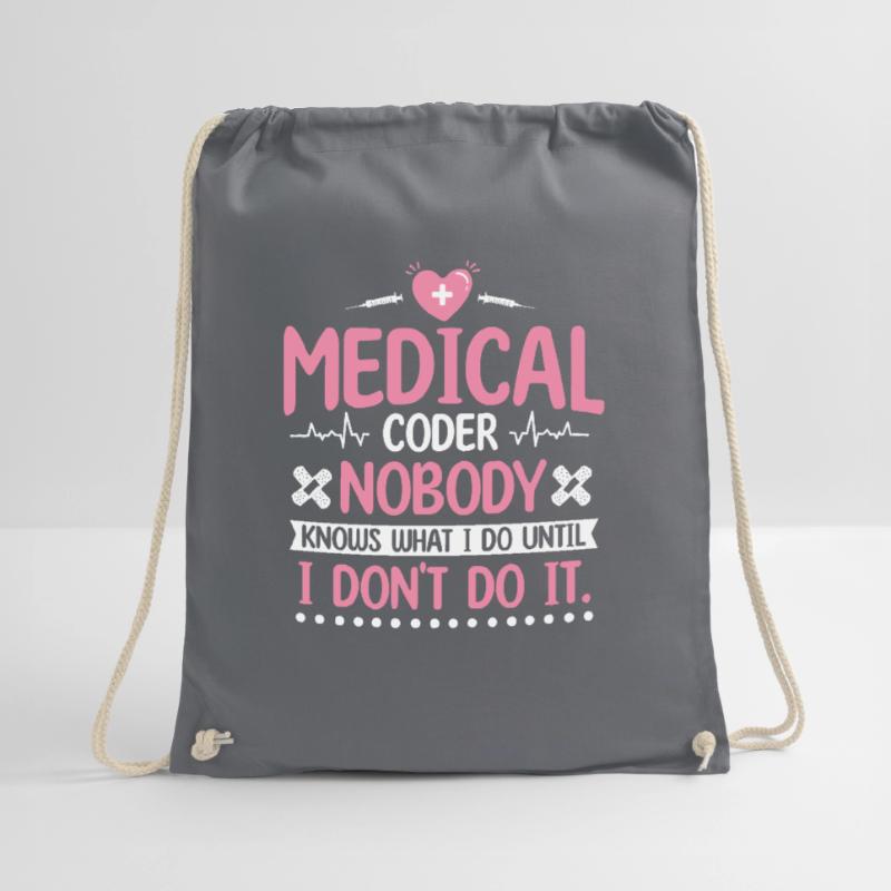 Medical Coder Coding Specialist Drawstring Bag