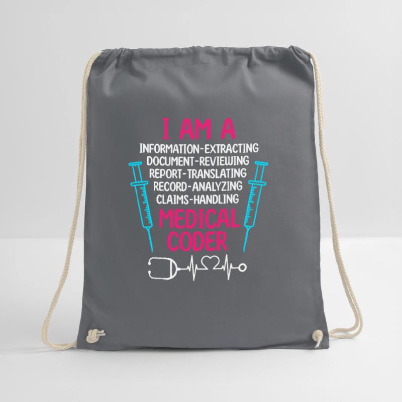 Medical Coder Coding Specialist Drawstring Bag