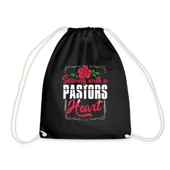 Pasteur Femme Jésus Appréciation de l’Église Chrétienne - Sac de sport léger - noir - Devant