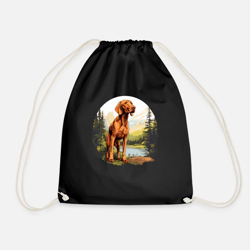 Magyar Vizsla - Turnbeutel - Schwarz