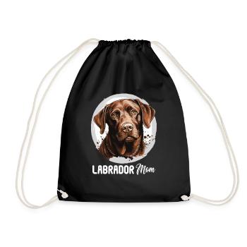 Labrador - Turnbeutel - Schwarz - Vorne