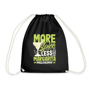 Attenzione Margarita épicée Cocktail Lover’s - Sac de sport léger - noir - Devant