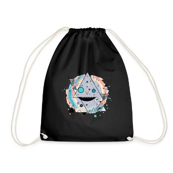 Vision triangulaire - Sac de sport léger - noir - Devant