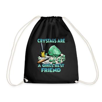 Cristal Des surprises brillantes à offrir - Sac de sport léger - noir - Devant