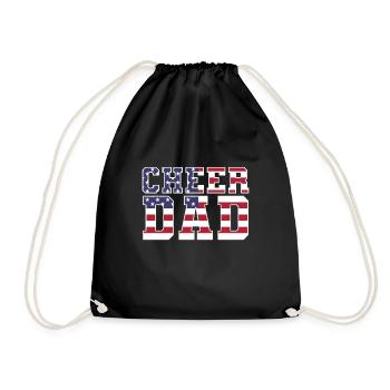 Cheer Papa Pom-pom girl Papa - Sac de sport léger - noir - Devant