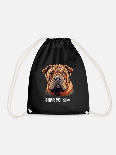 Shar Pei - Turnbeutel - Schwarz