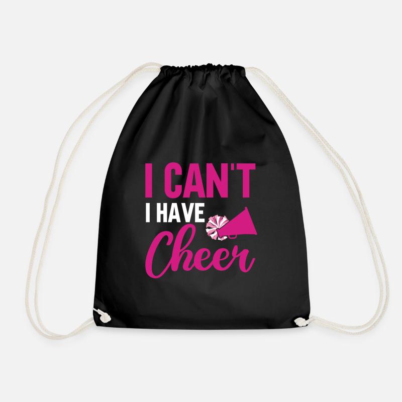 Cheerleadermädchen Cheerleading Jubel Jugend - Turnbeutel - Schwarz