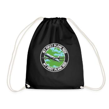 Mon premier voyage en avion en solo - Sac de sport léger - noir - Devant