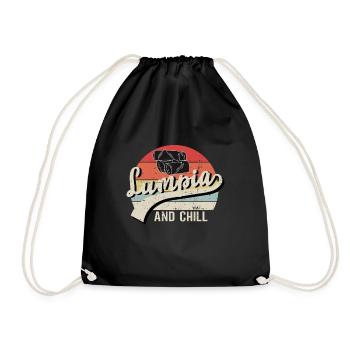 Philippines Lumpia Lovers Filipino Food - Drawstring Bag - black - Front