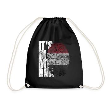 Yemen - Drawstring Bag - black - Front