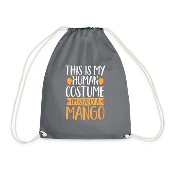 Mango Fruit Mango - Drawstring Bag - grey - Front