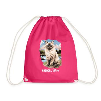Ragdoll - Turnbeutel - Fuchsia - Vorne
