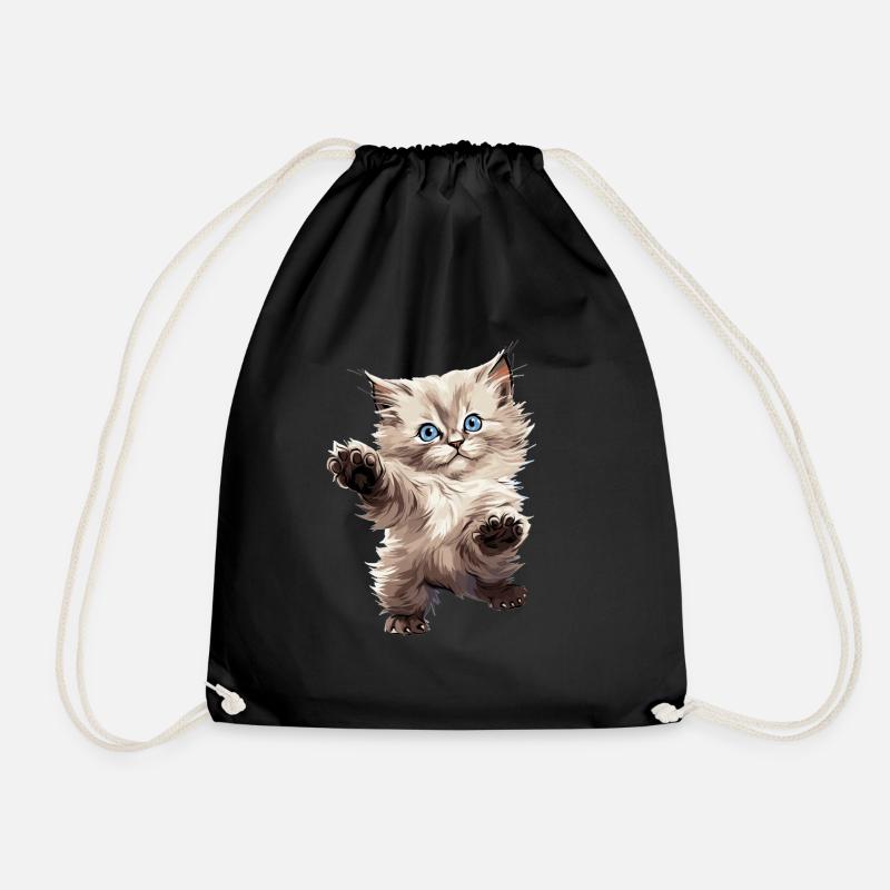 Ragdoll - Turnbeutel - Schwarz