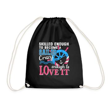 Sailor Skilled Enough To Become Sailor - Drawstring Bag - black - Front