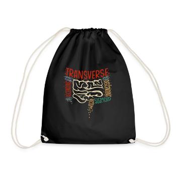 Gastro-entérologie Endoscopie Coloscopie - Sac de sport léger - noir - Devant