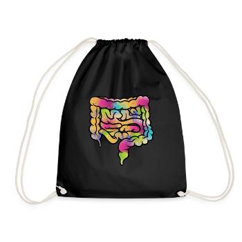Gastro-entérologie Endoscopie Coloscopie - Sac de sport léger - noir - Devant