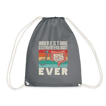 Gastro-entérologie Endoscopie Coloscopie - Sac de sport léger - gris - Devant