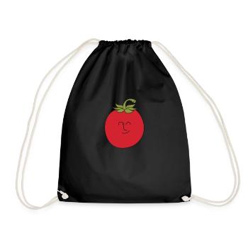 Tomates Drôle - Sac de sport léger - noir - Devant