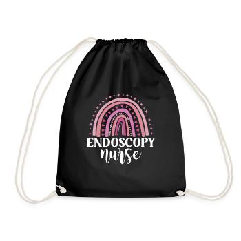 Gastro-entérologie Endoscopie Coloscopie - Sac de sport léger - noir - Devant