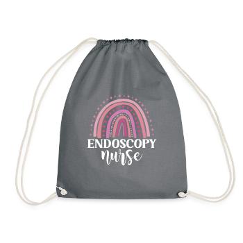 Gastro-entérologie Endoscopie Coloscopie - Sac de sport léger - gris - Devant