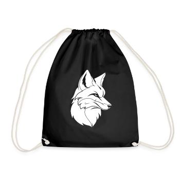 Fuchs - Turnbeutel - Schwarz - Vorne