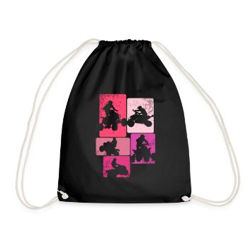VTT Quad Bike Fille Véhicules à quatre roues motrices - Sac de sport léger - noir - Devant