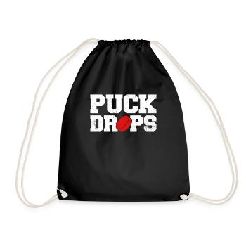 Dicton de hockey sur glace pour les joueurs de hockey sur glace - Sac de sport léger - noir - Devant