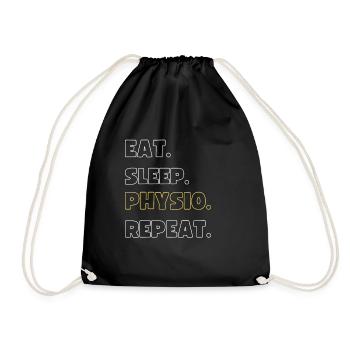 Physiothérapie - Sac de sport léger - noir - Devant